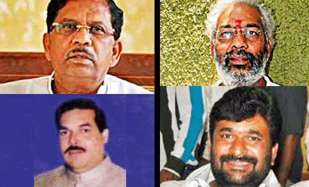 Clockwise from top: Dr G., A. Manju, Vinay Kulkarni and Manohar Tahsildar Clockwise from top: Dr G., A. Manju, Vinay Kulkarni and Manohar Tahsildar